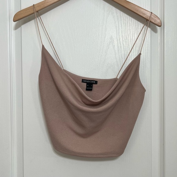 Cropped Cowl Neck Cami size S - Picture 3 of 6